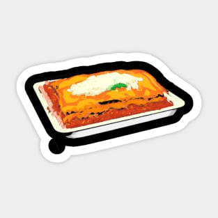 Lasagne Italien Sticker